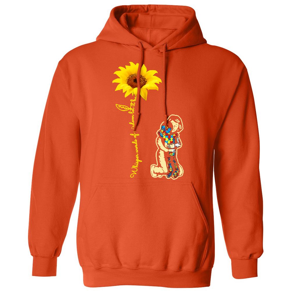Classic Unisex Hoodie - A8RCKMJ3 - Orange - 10