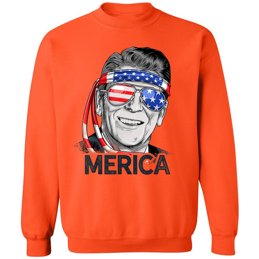 Classic Unisex Sweatshirt - UZN4PEPU - Orange - 10