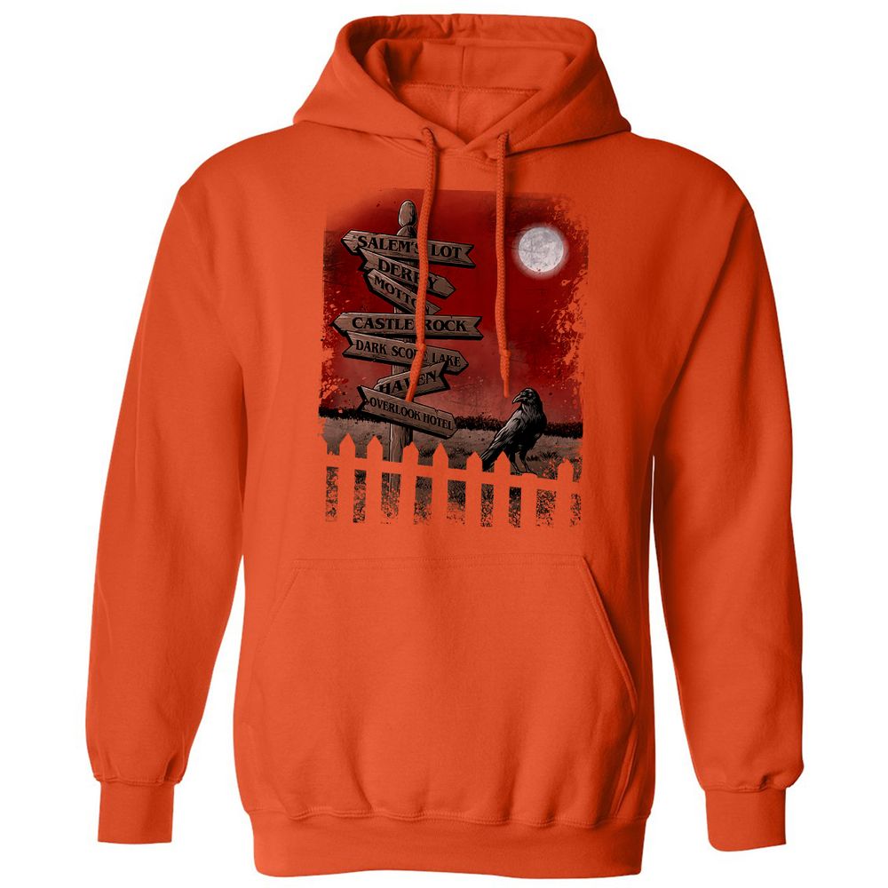 Classic Unisex Hoodie - 8ULKPEPV - Orange - 10