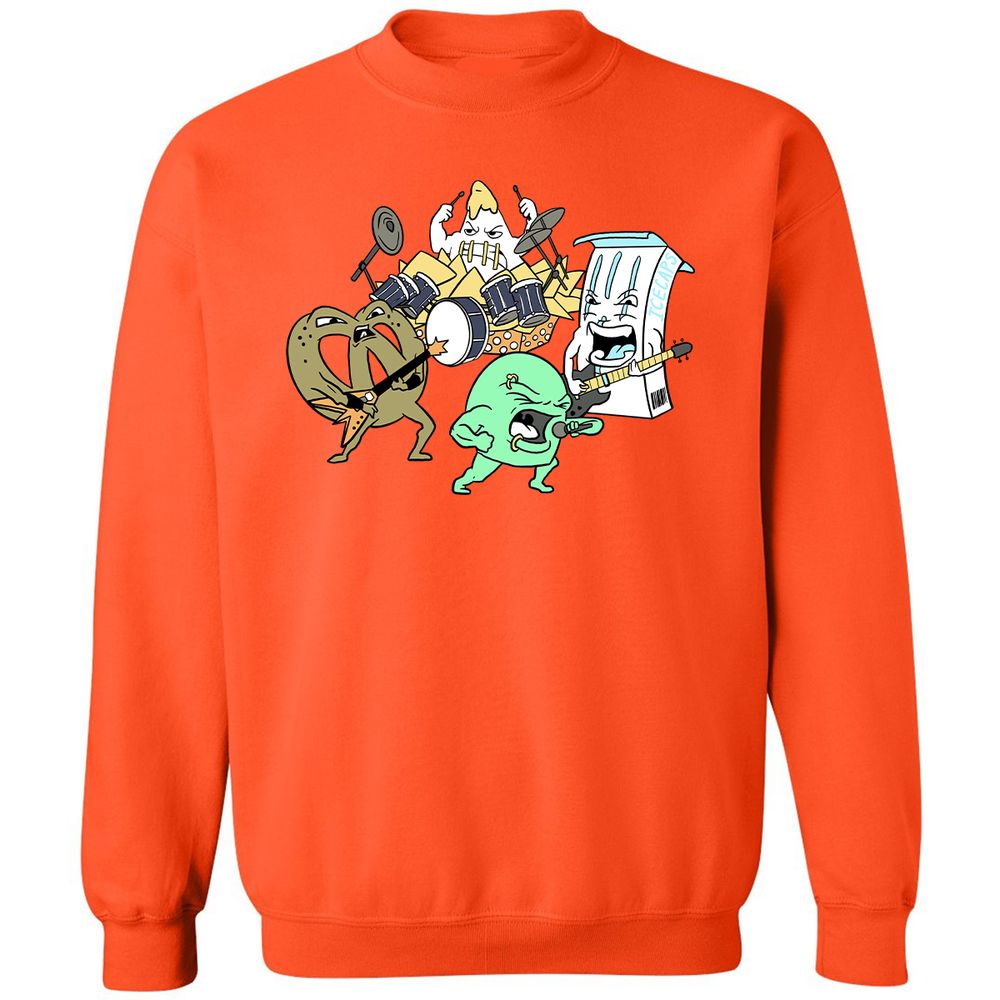 Classic Unisex Sweatshirt - T1A5MJYC - Orange - 10