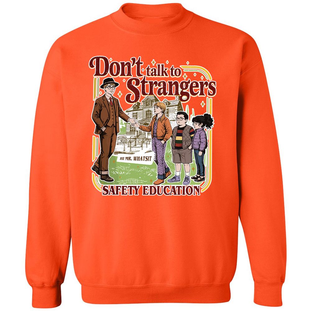 Classic Unisex Sweatshirt - X6TS76DU - Orange - 10