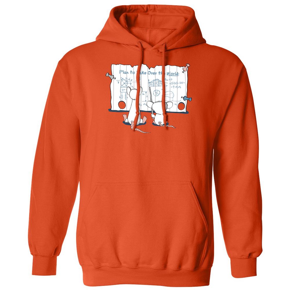 Classic Unisex Hoodie - WNWGQ48H - Orange - 10