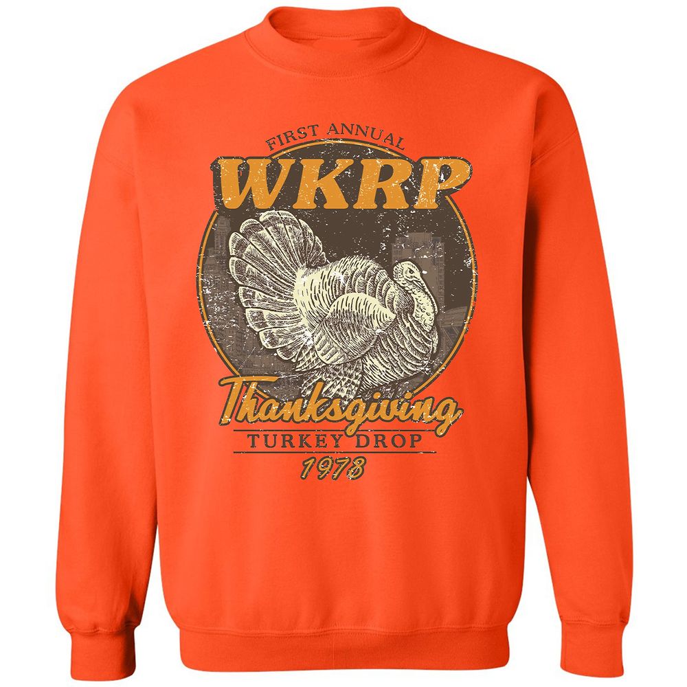 WKRP Turkey Drop - Orange - 10