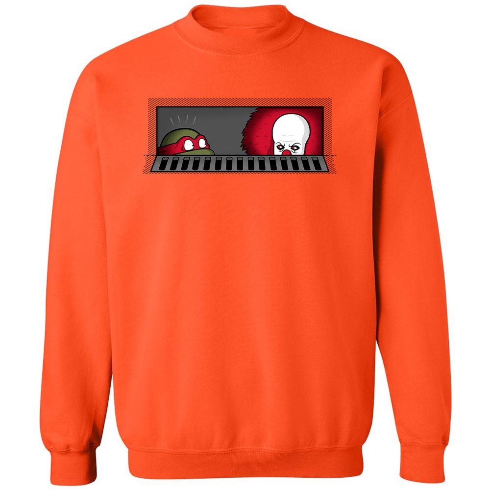 Classic Unisex Sweatshirt - NJMEDXFB - Orange - 10