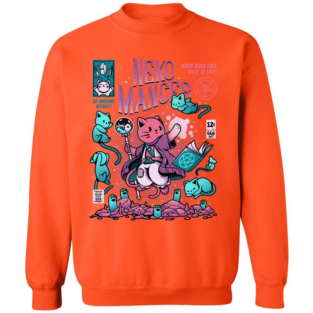 Classic Unisex Sweatshirt - 5JEJCZ4U - Orange - 10