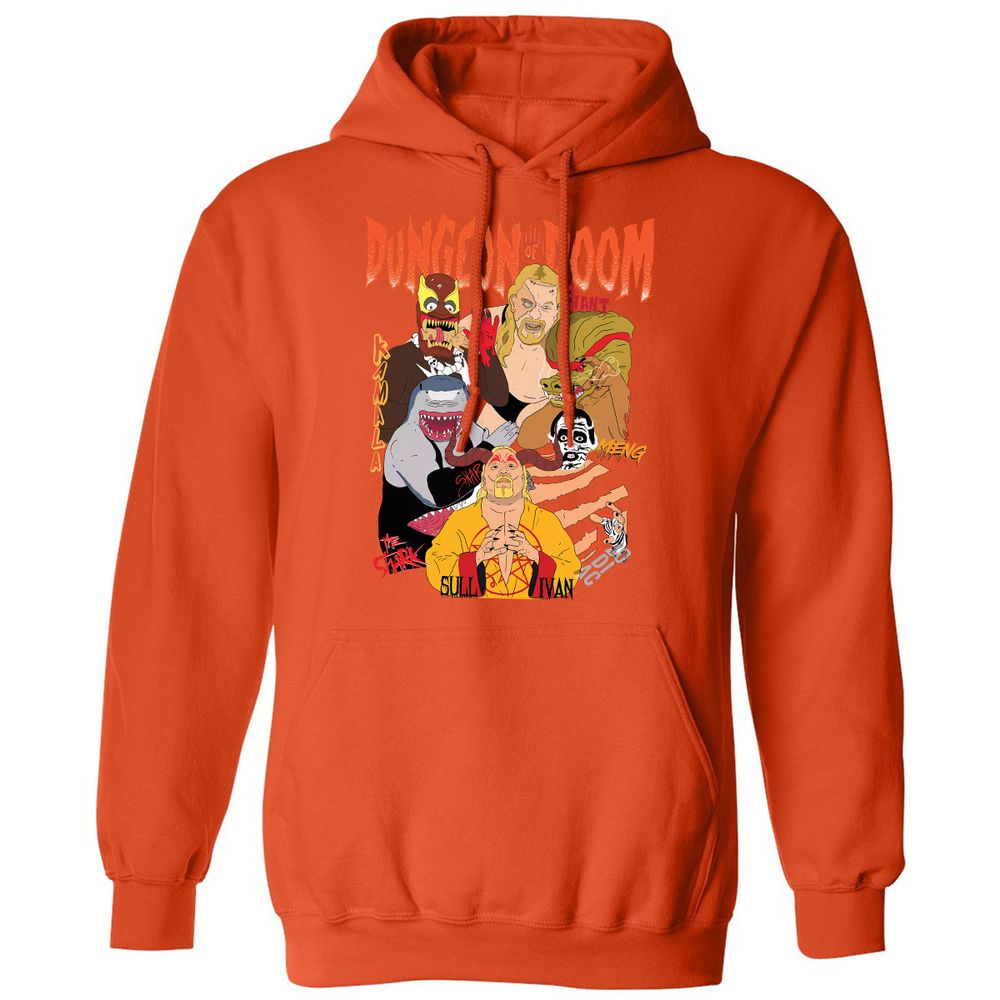 Classic Unisex Hoodie - AKJGWMDH - Orange - 10