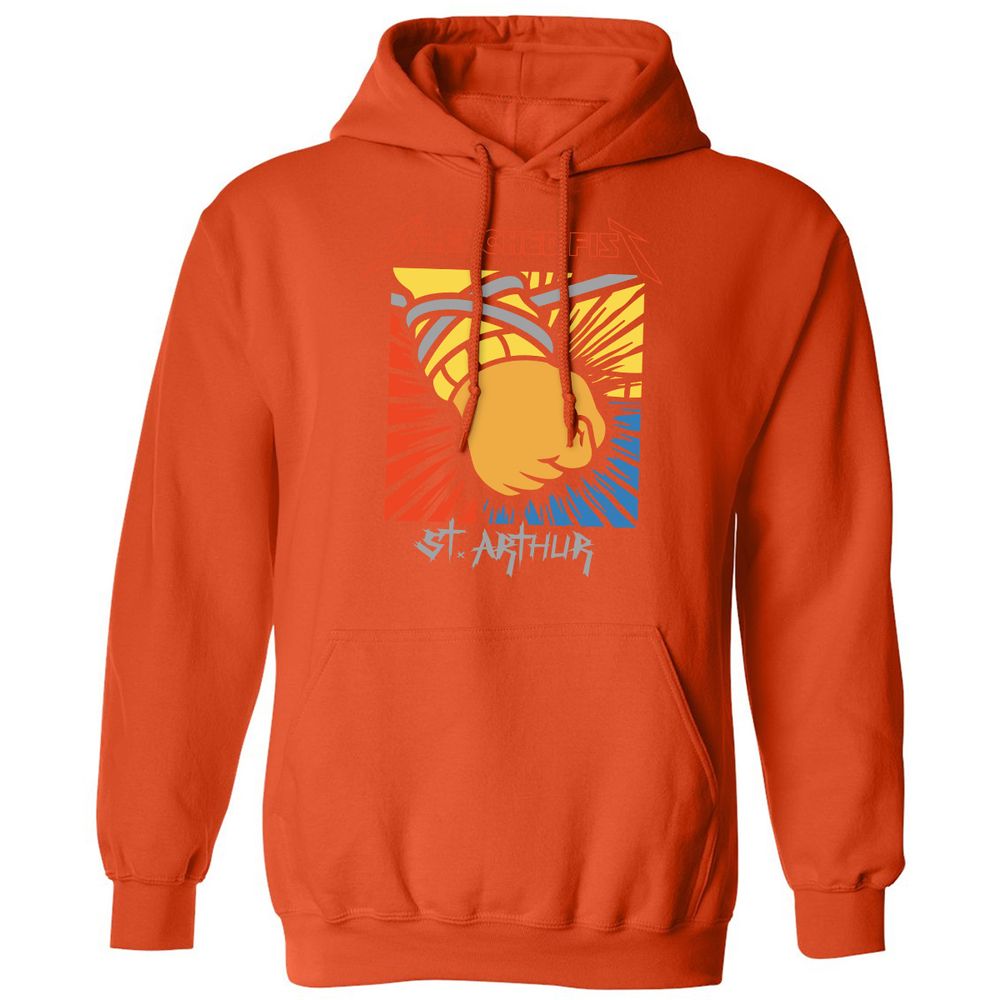 Classic Unisex Hoodie - LLAQKJKC - Orange - 10