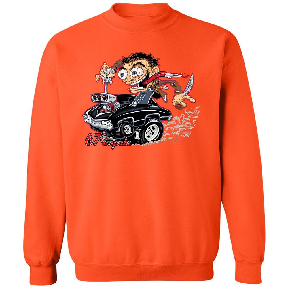 Classic Unisex Sweatshirt - 1UW2RVB9 - Orange - 10