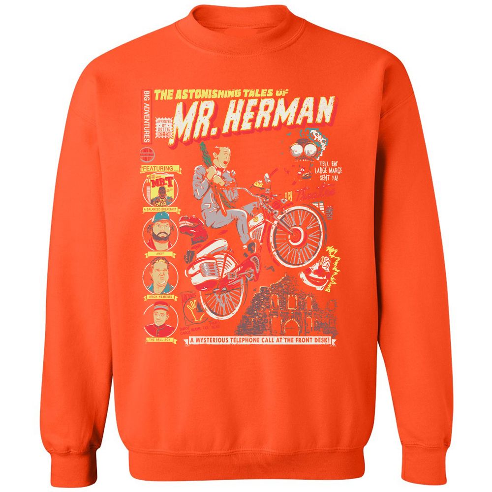 Classic Unisex Sweatshirt - 8XJYYL7Z - Orange - 10