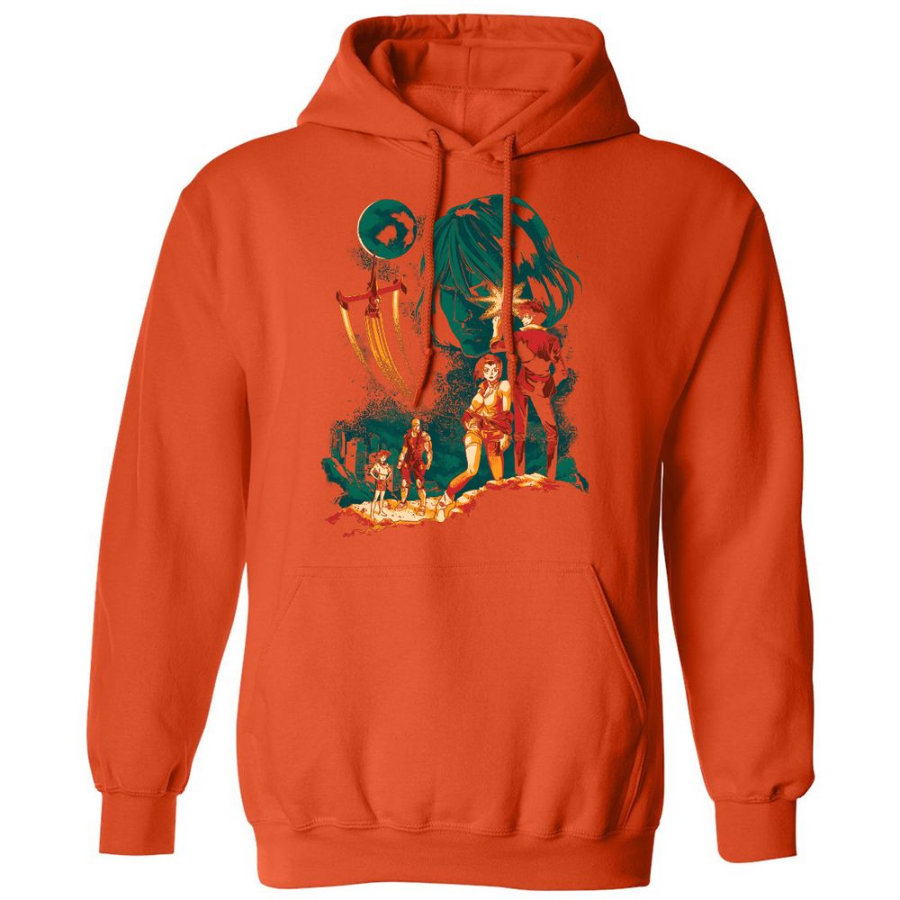 Classic Unisex Hoodie - 8FC41CHR - Orange - 10