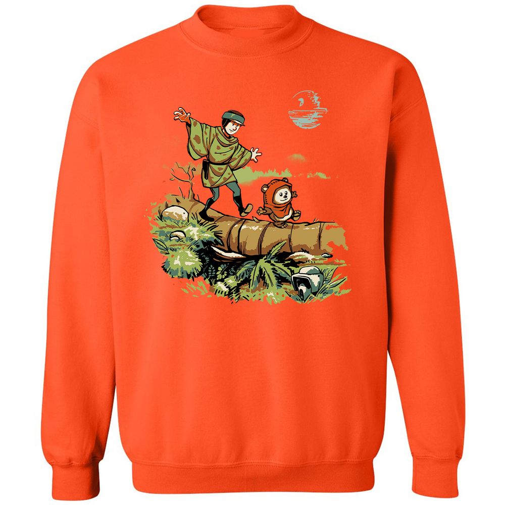 Classic Unisex Sweatshirt - 5MFQF7W2 - Orange - 10