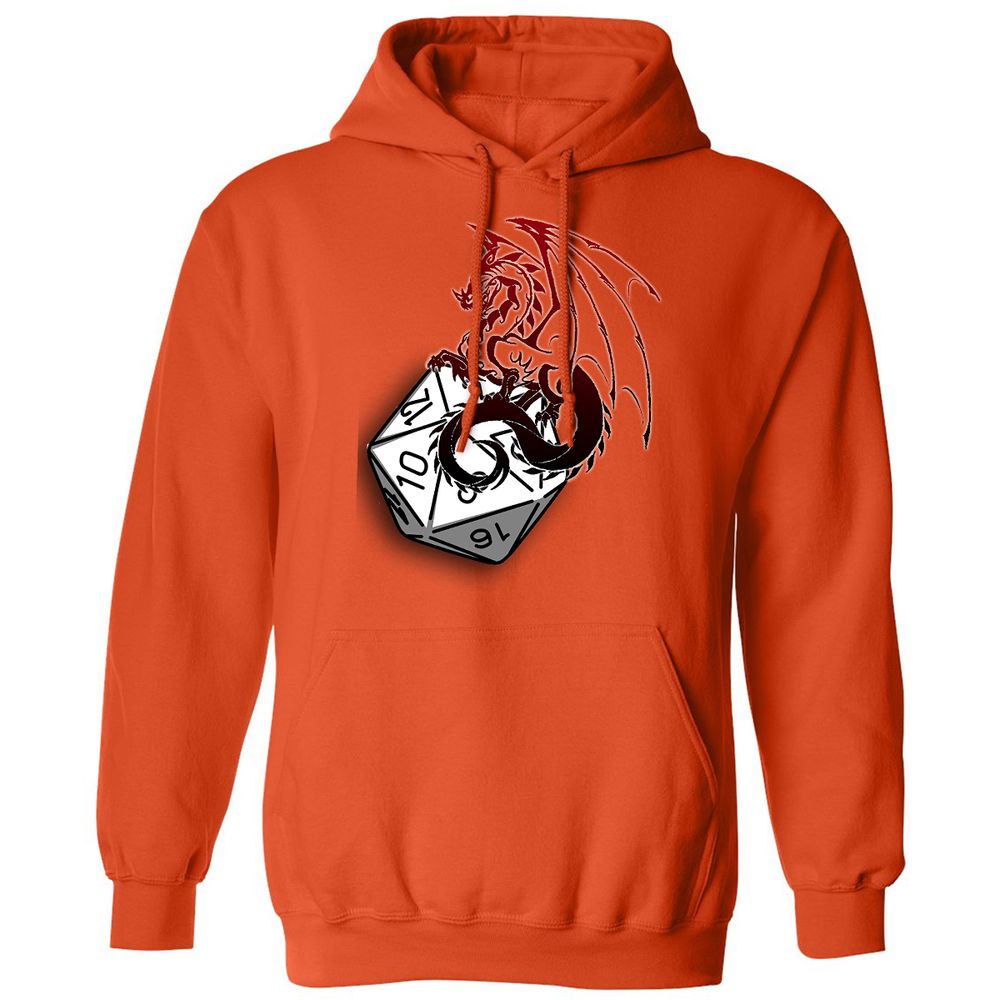 Classic Unisex Hoodie - 7625PQ9W - Orange - 10