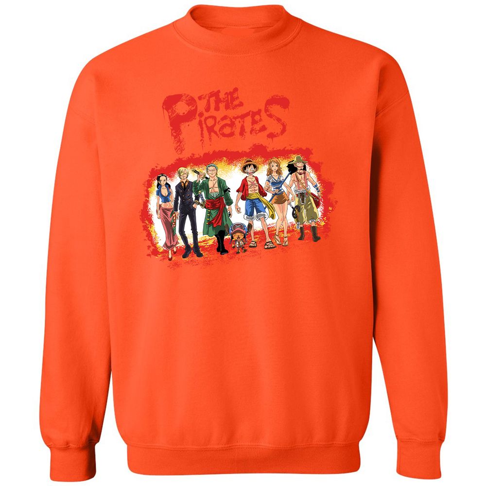 Classic Unisex Sweatshirt - TH3WN2J5 - Orange - 10