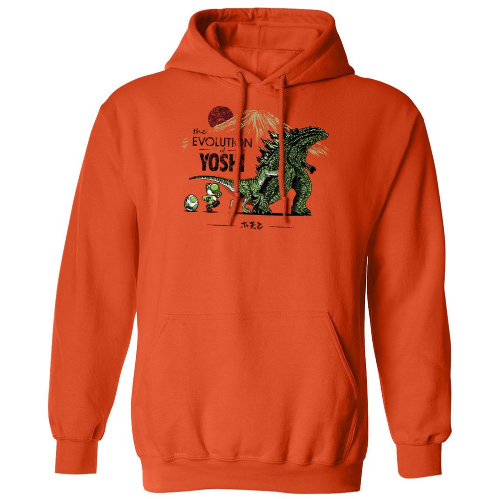 Classic Unisex Hoodie - TTQ28GFA - Orange - 10