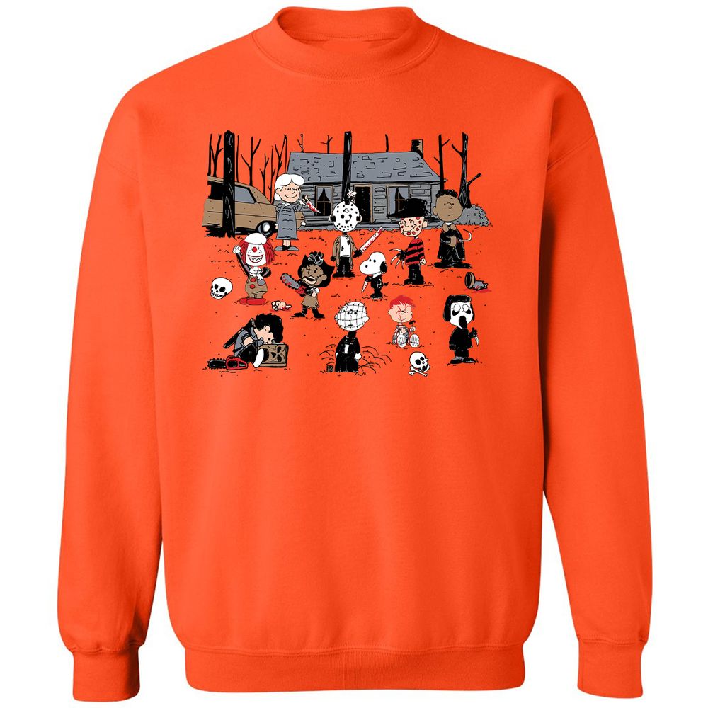 Classic Unisex Sweatshirt - Y86A4RYY - Orange - 10