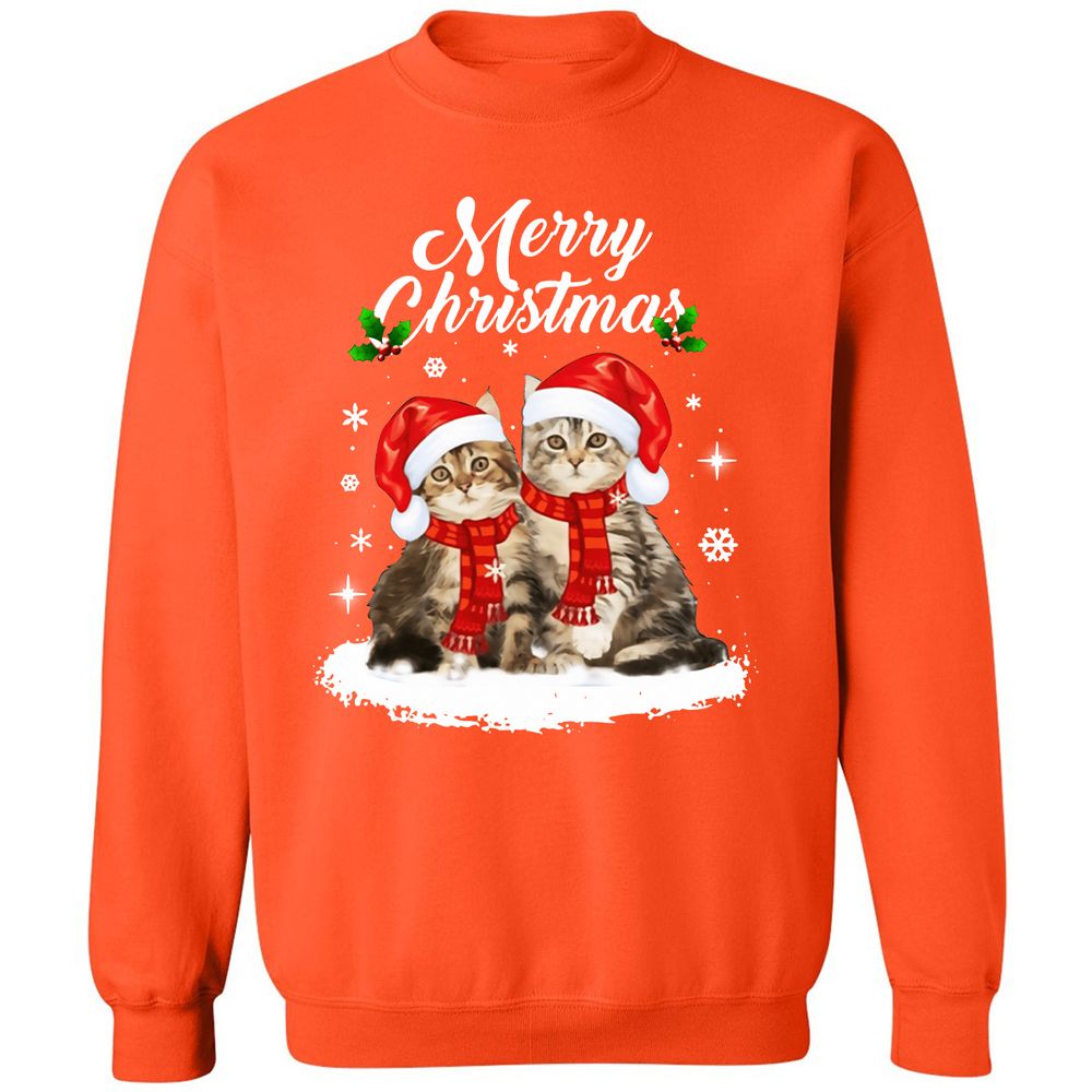 Classic Unisex Sweatshirt - T5F6HLU7 - Orange - 10