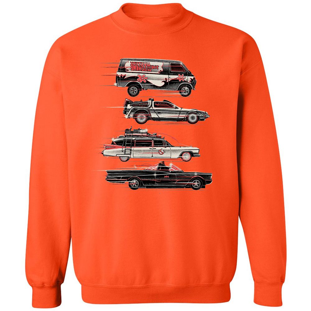 Classic Unisex Sweatshirt - 7K39HFV4 - Orange - 10