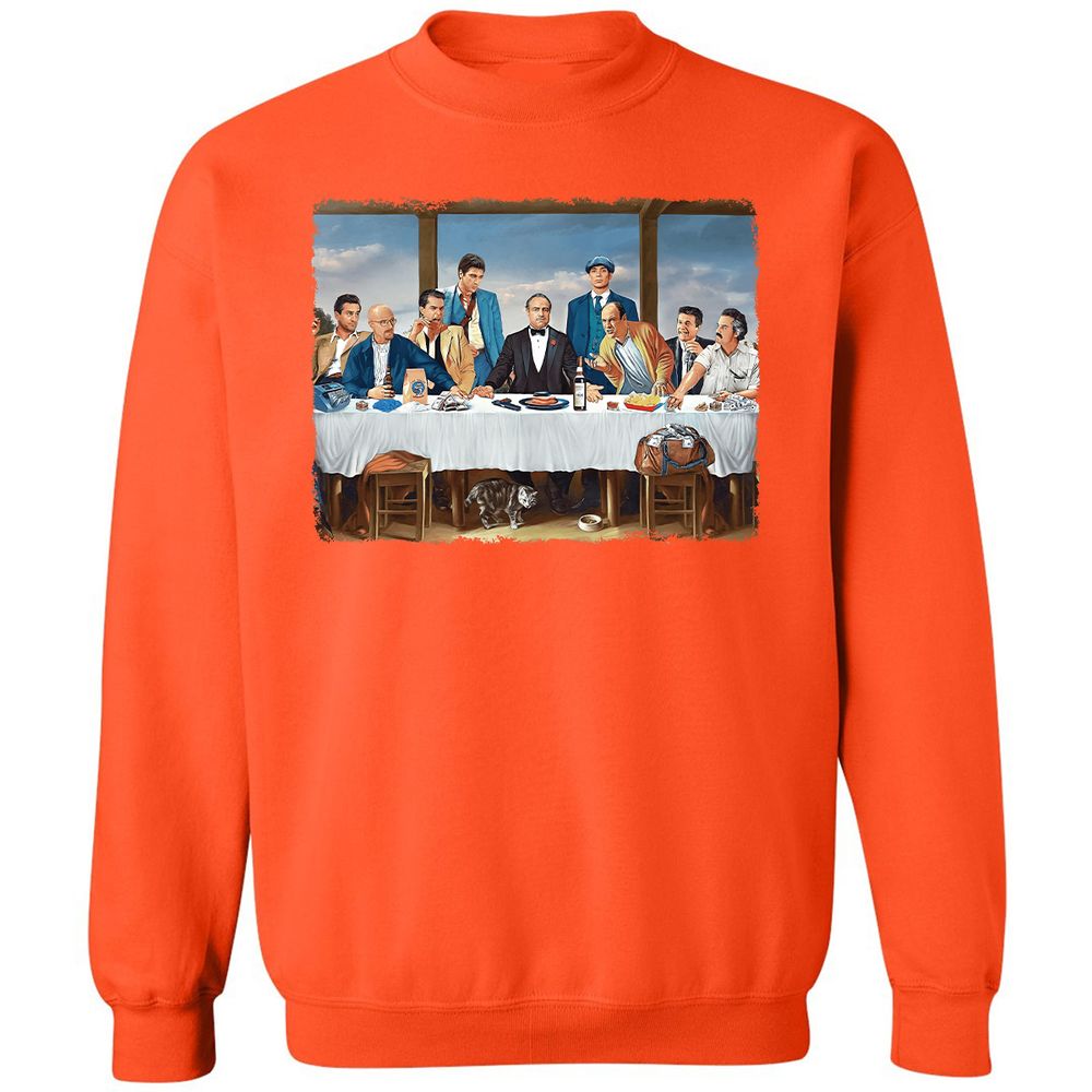 Classic Unisex Sweatshirt - P4NMKT8Y - Orange - 10