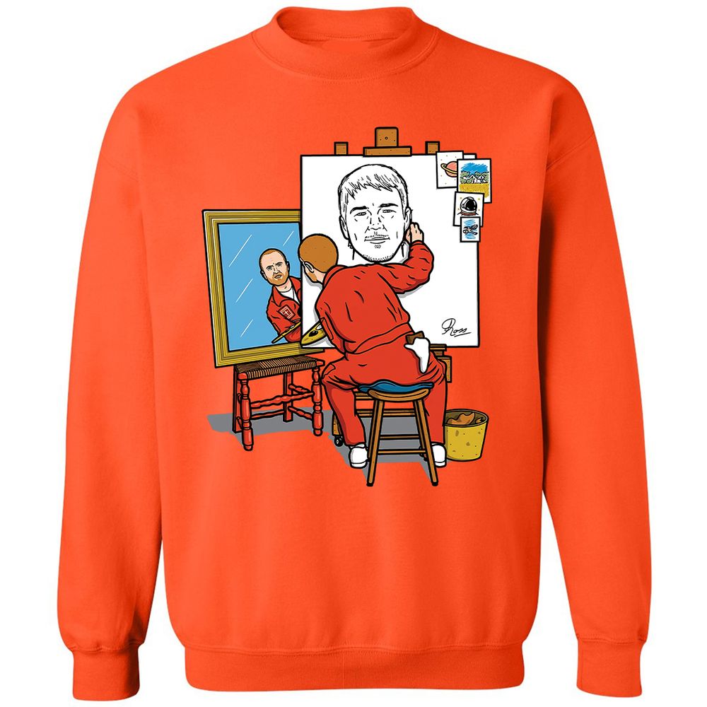 Classic Unisex Sweatshirt - FYUSK7QK - Orange - 10