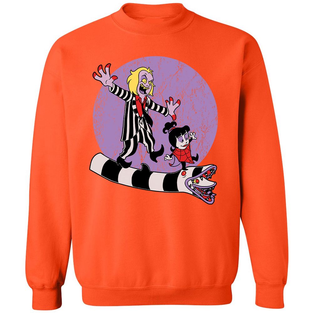 Classic Unisex Sweatshirt - Q96VX86V - Orange - 10
