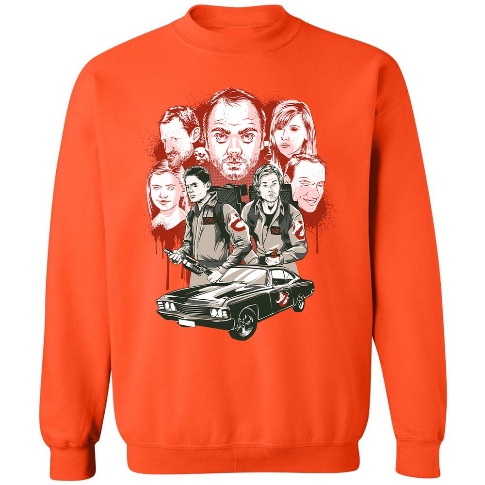 Classic Unisex Sweatshirt - W65FKVTC - Orange - 10