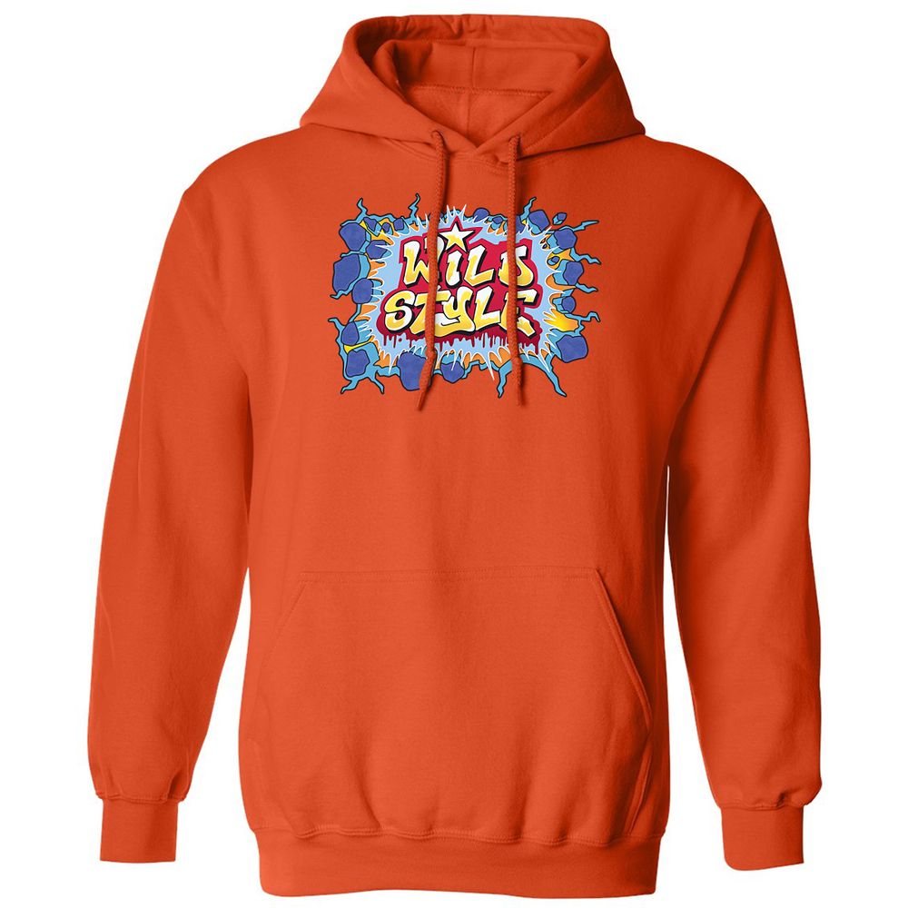Classic Unisex Hoodie - Black - Orange - 10