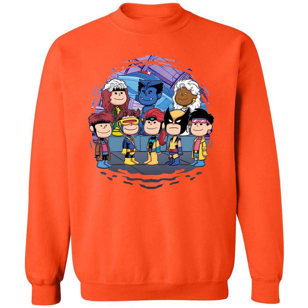 Classic Unisex Sweatshirt - J9PLPYPC - Orange - 10