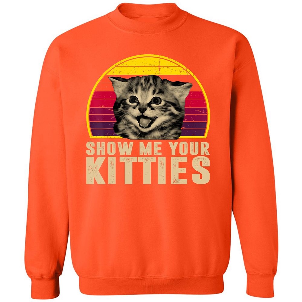 Classic Unisex Sweatshirt - EBYR179V - Orange - 10