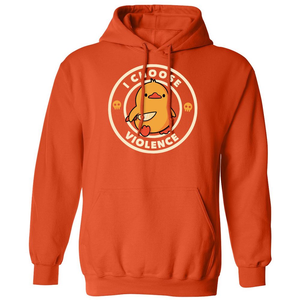 Classic Unisex Hoodie - DPQJQWSS - Orange - 10