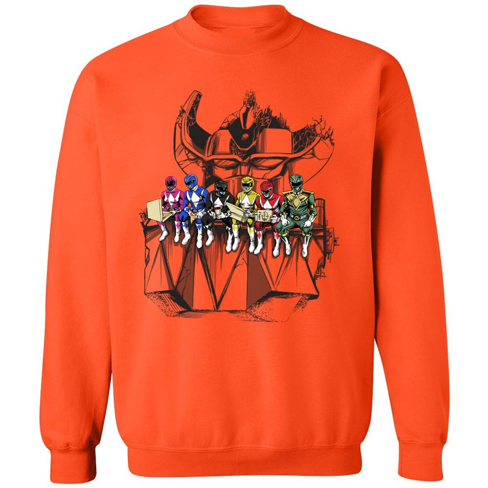 Classic Unisex Sweatshirt - 8DAKA2HY - Orange - 10