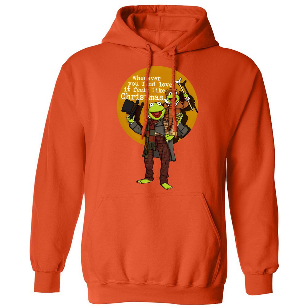 Classic Unisex Hoodie - 9WYED7UG - Orange - 10