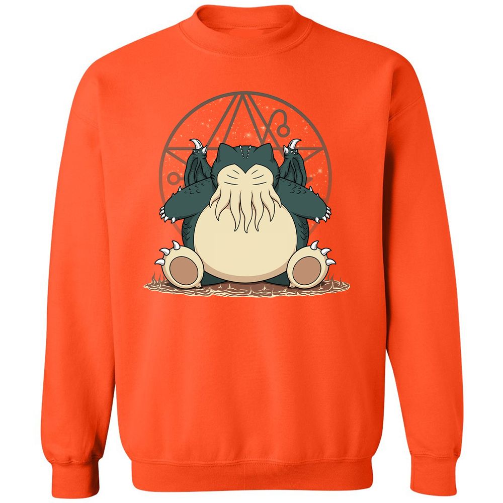 Classic Unisex Sweatshirt - DSWKA8PU - Orange - 10