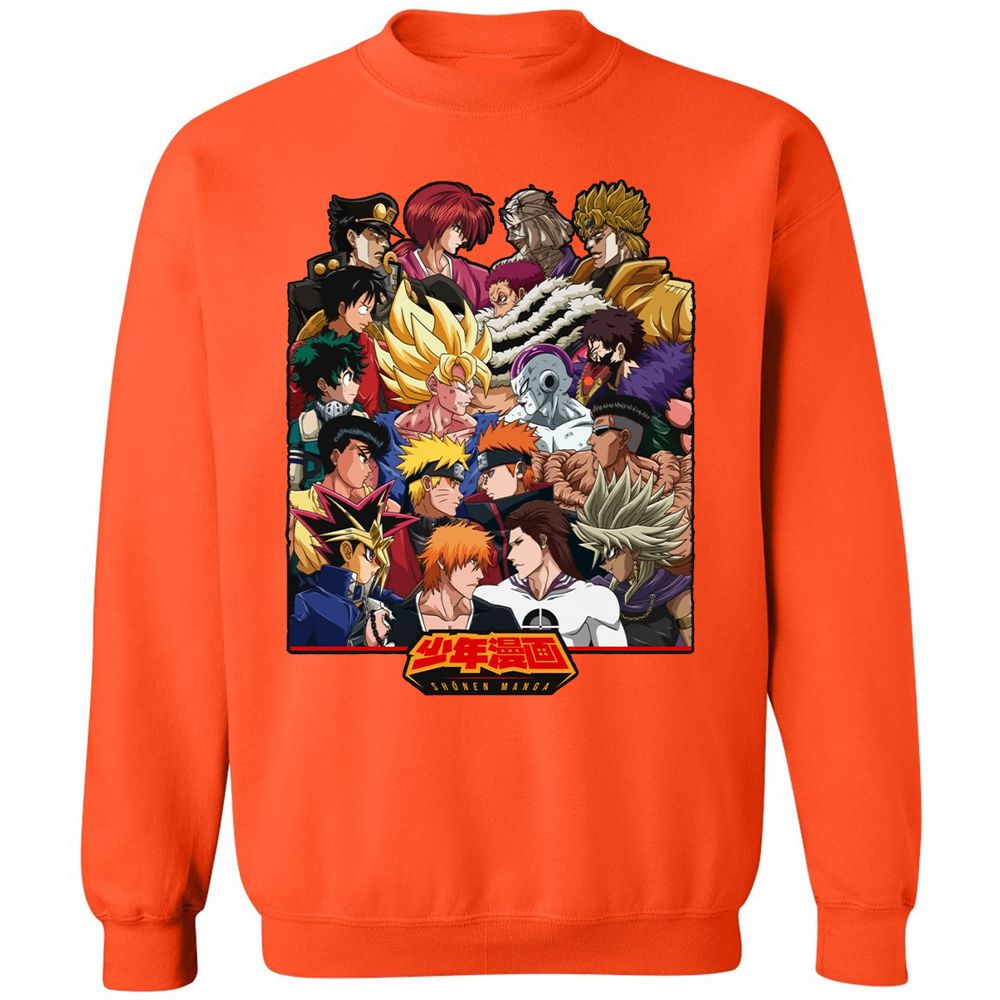 Classic Unisex Sweatshirt - 63KY7NXM - Orange - 10