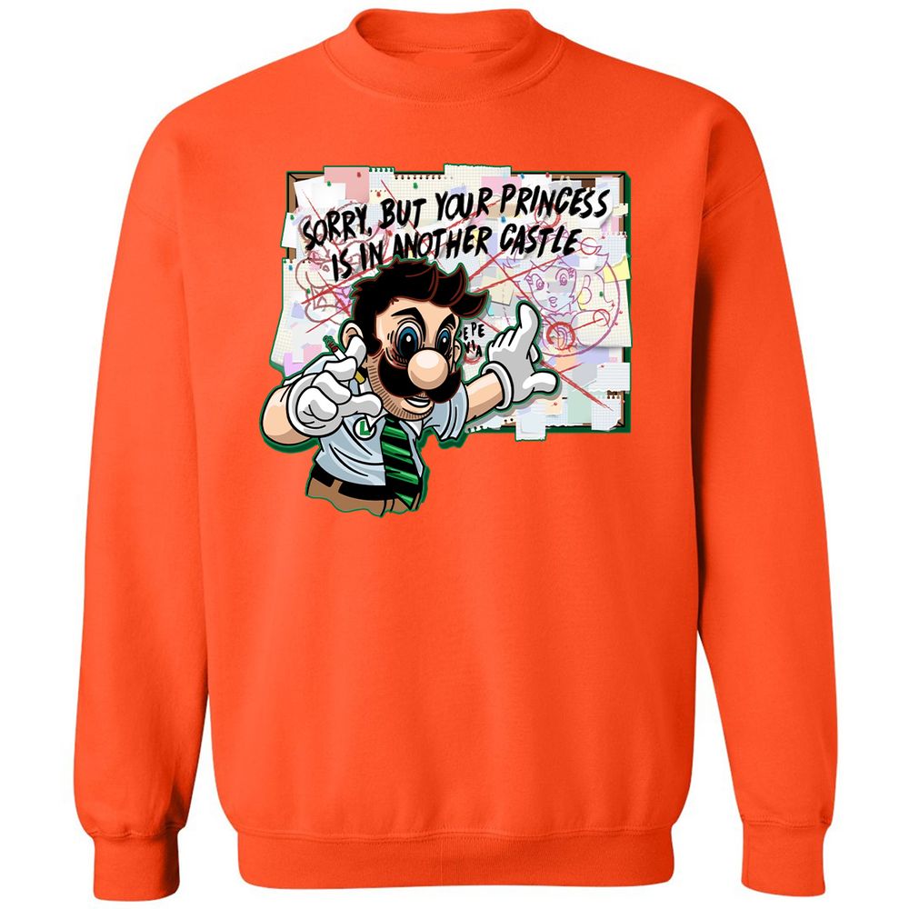 Classic Unisex Sweatshirt - NBWM1Y2N - Orange - 10