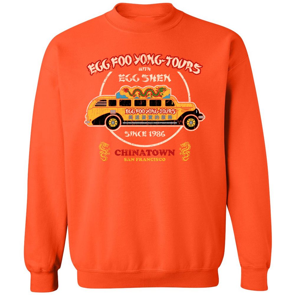 Classic Unisex Sweatshirt - 1TWB8S73 - Orange - 10