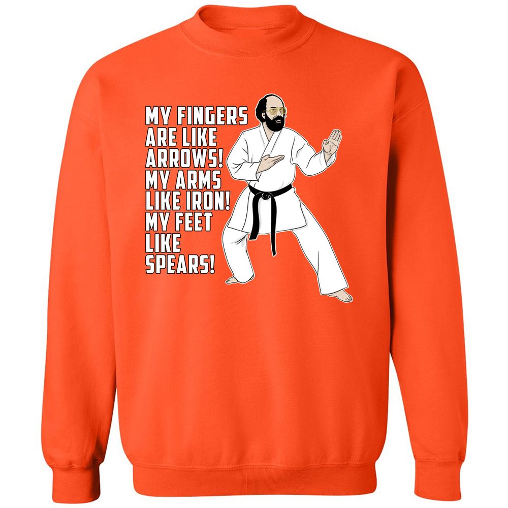Classic Unisex Sweatshirt - C5XVP9KJ - Orange - 10