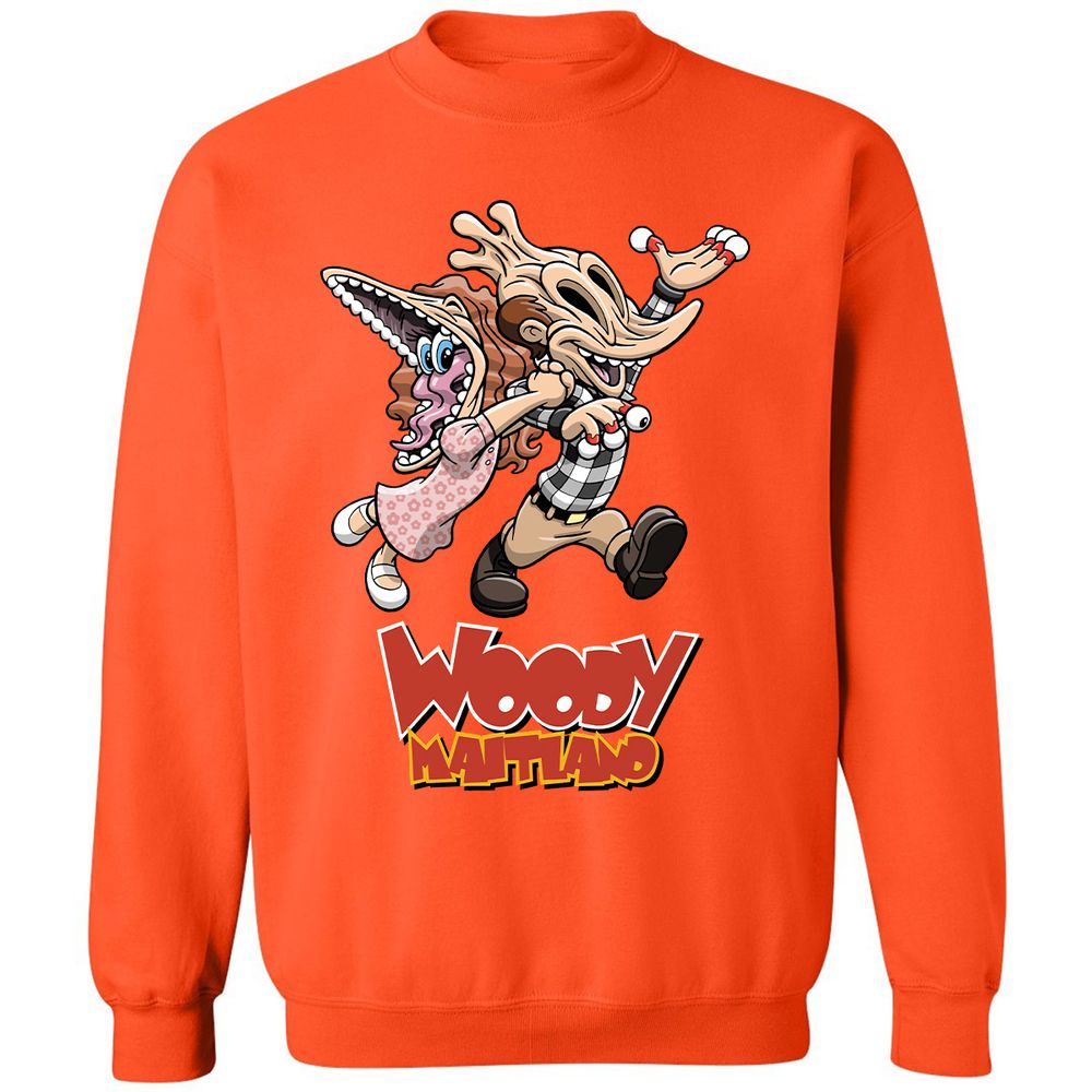 Classic Unisex Sweatshirt - V6PEUZJ8 - Orange - 10