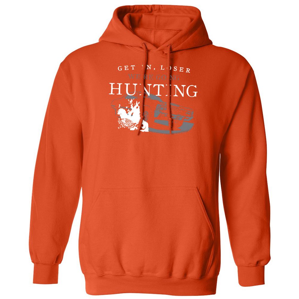 Classic Unisex Hoodie - 6KSDP8BG - Orange - 10