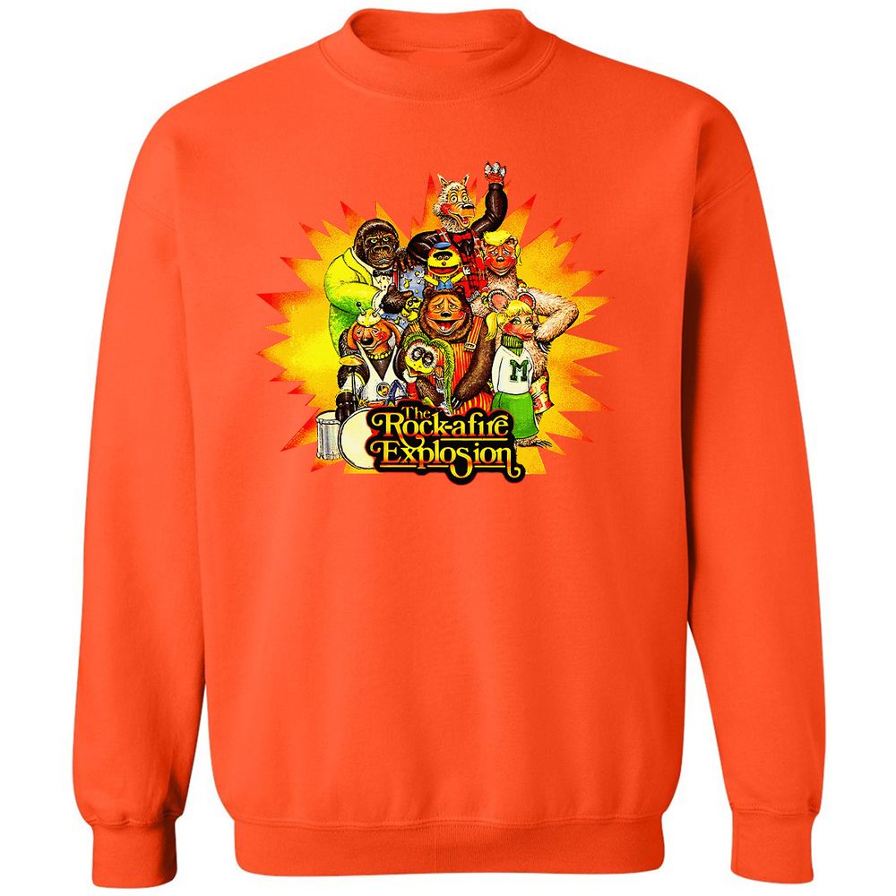 Classic Unisex Sweatshirt - 7D2DJGEB - Orange - 10