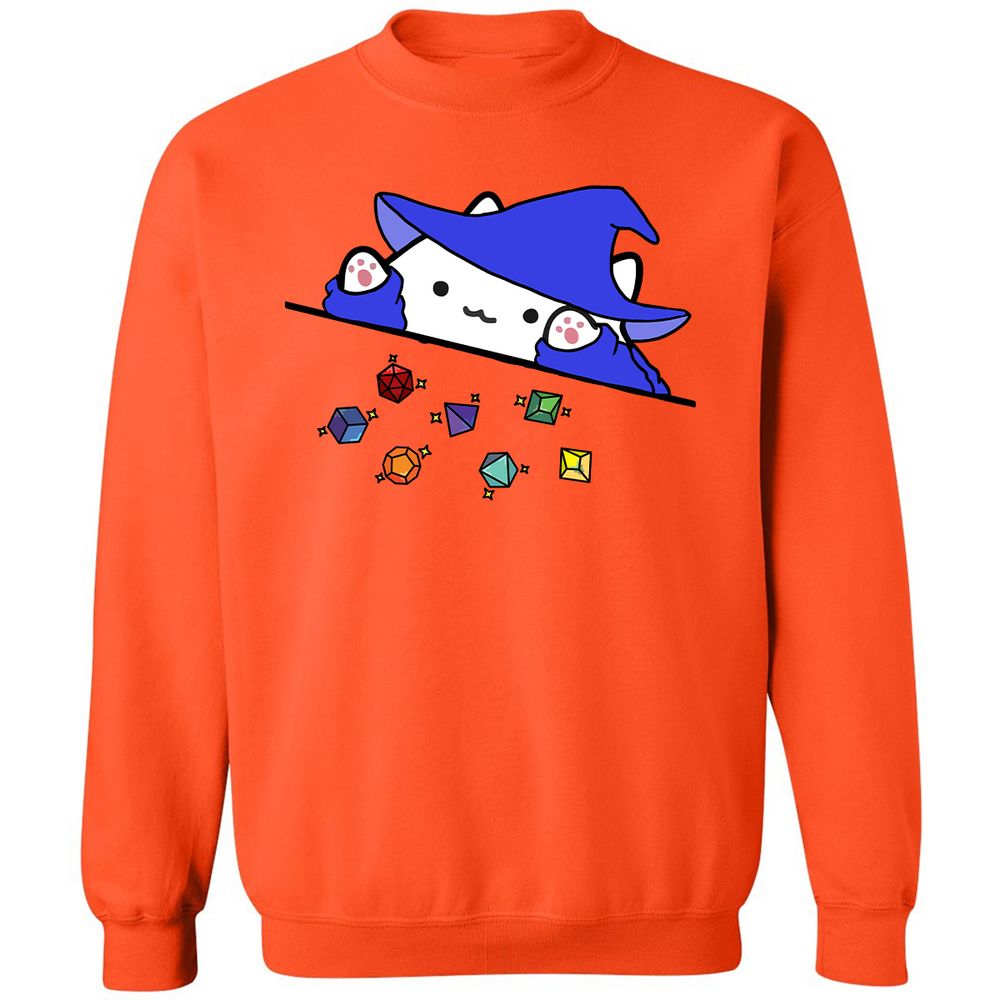Classic Unisex Sweatshirt - 9Q15CG1G - Orange - 10