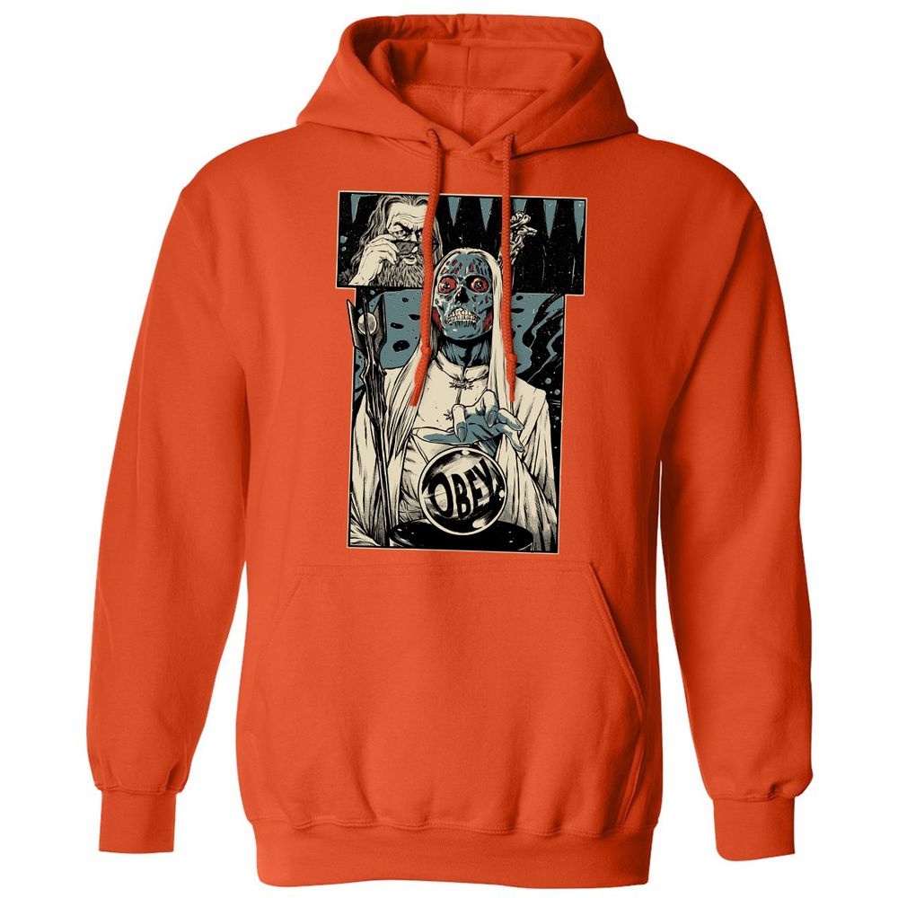 Classic Unisex Hoodie - Q6M65AVY - Orange - 10