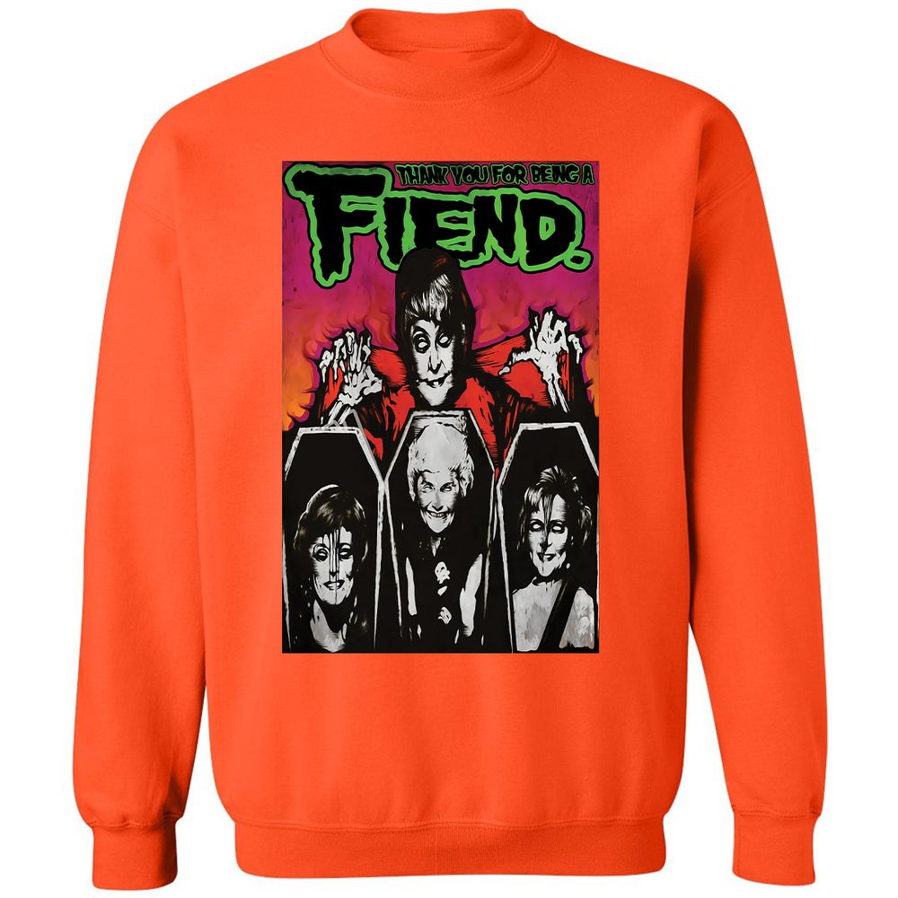 Classic Unisex Sweatshirt - E7VLTM8K - Orange - 10