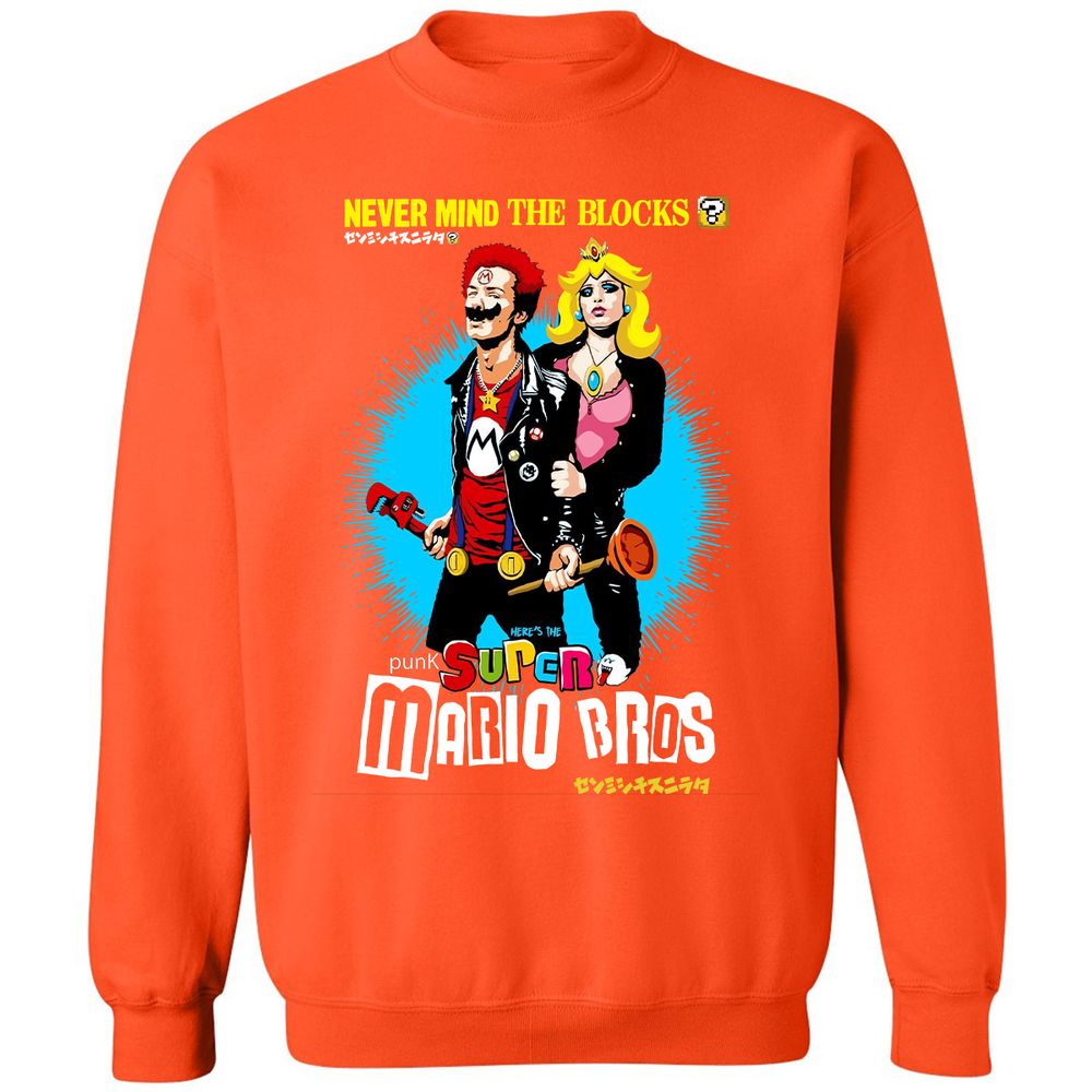 Classic Unisex Sweatshirt - HYK15CAZ - Orange - 10
