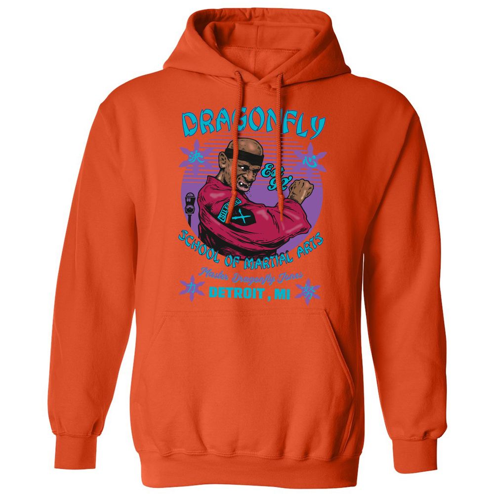 Classic Unisex Hoodie - HPG8S75P - Orange - 10