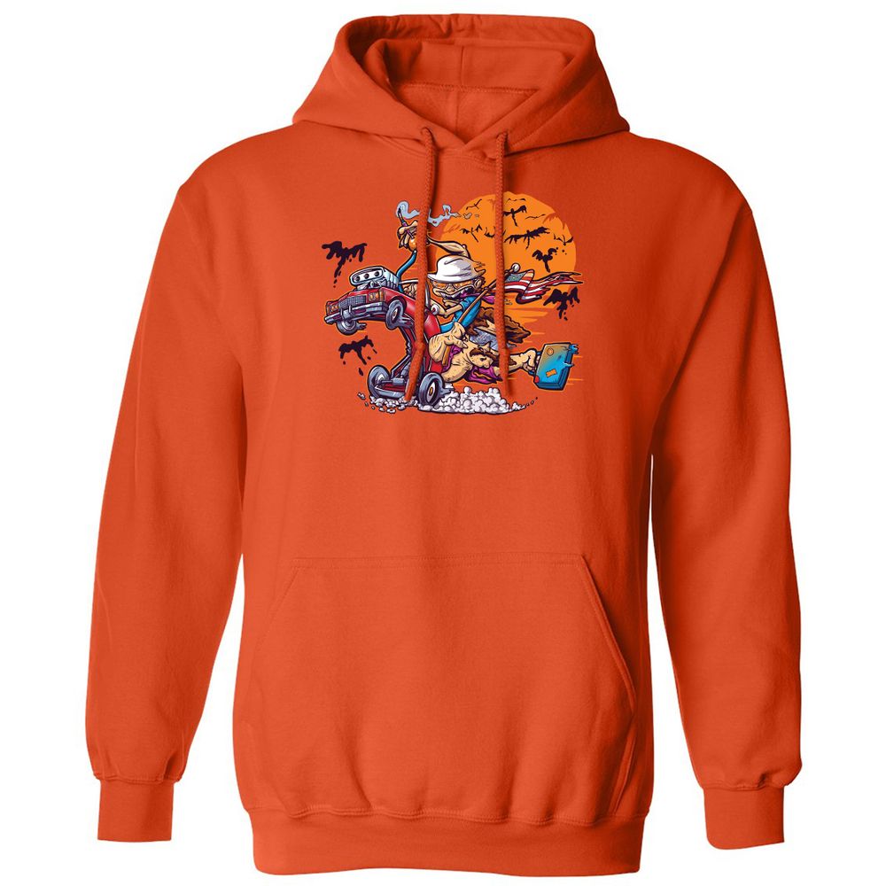 Classic Unisex Hoodie - WZTUVDH7 - Orange - 10
