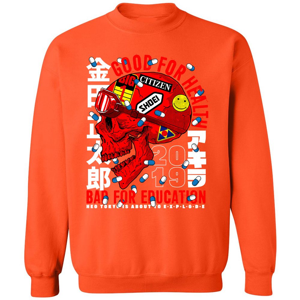 Classic Unisex Sweatshirt - NQCAYDW2 - Orange - 10