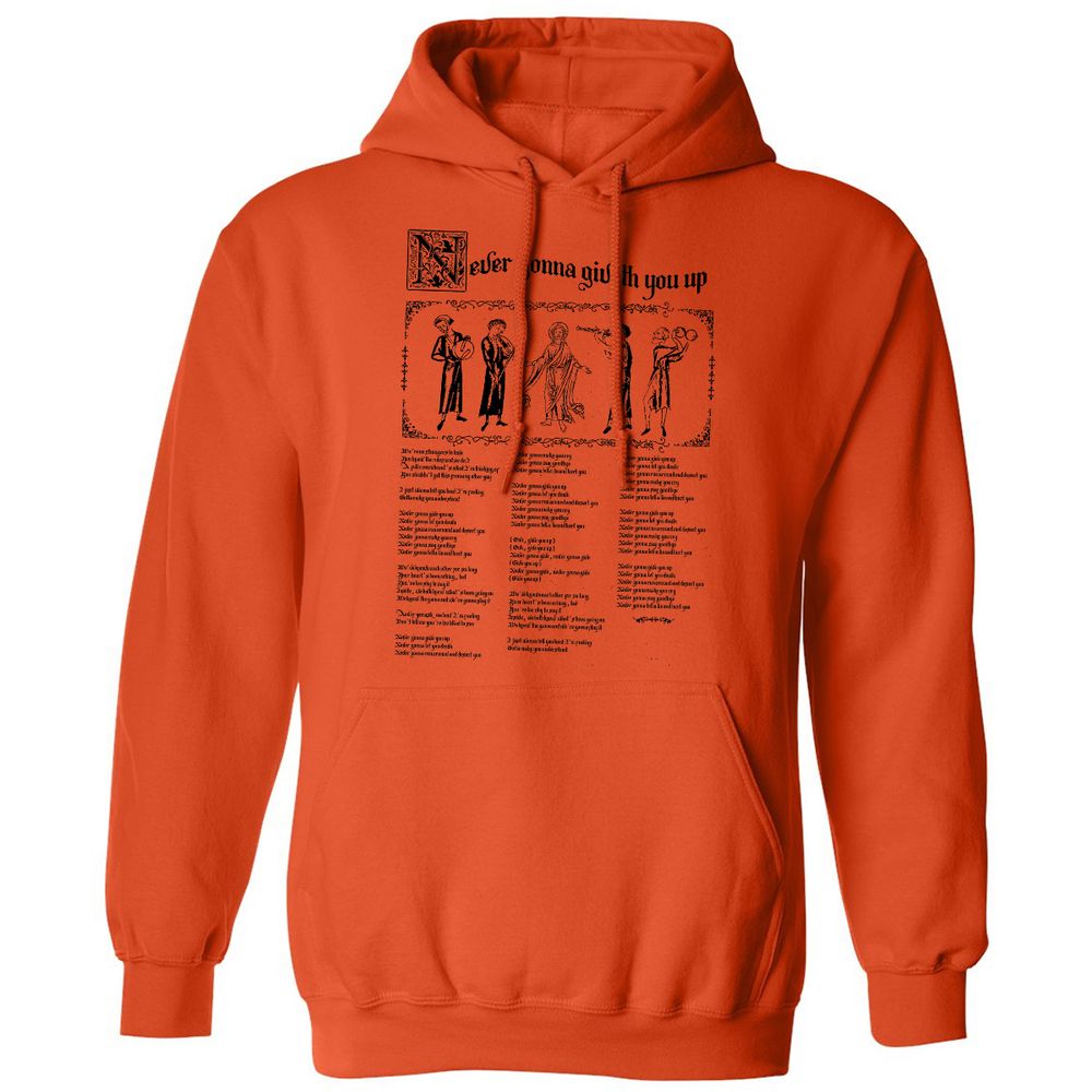 Classic Unisex Hoodie - WRBW753D - Orange - 10