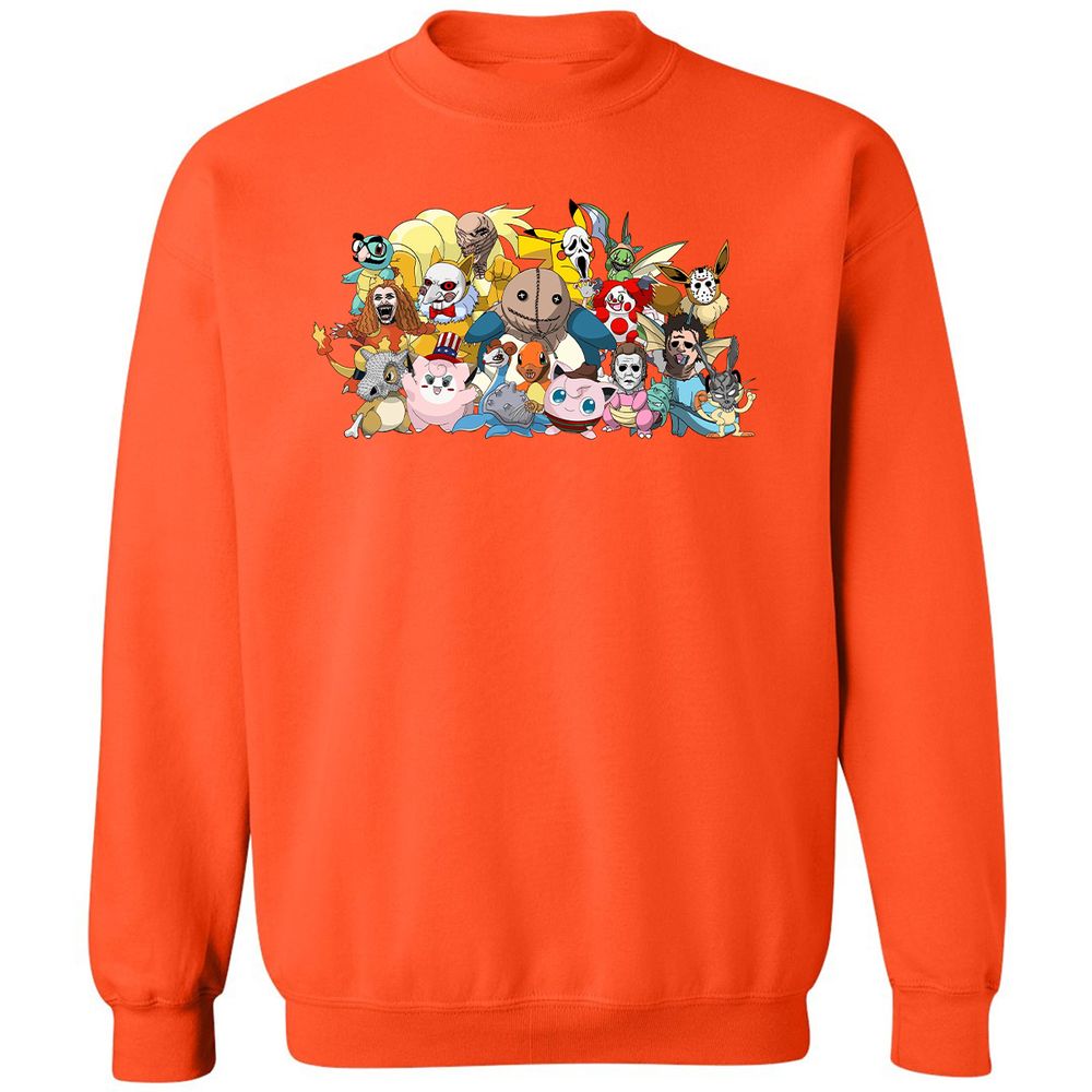 Classic Unisex Sweatshirt - 75UFXPAM - Orange - 10