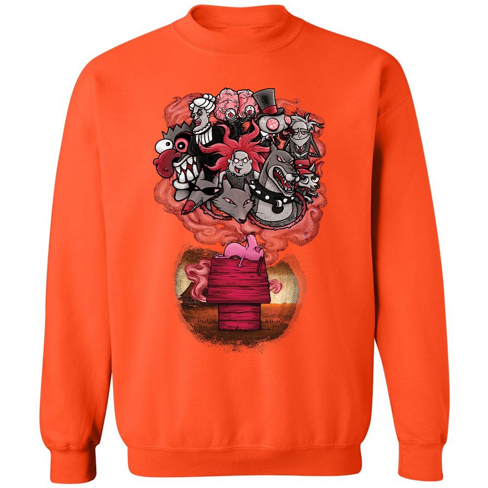 Classic Unisex Sweatshirt - LP51M6N9 - Orange - 10