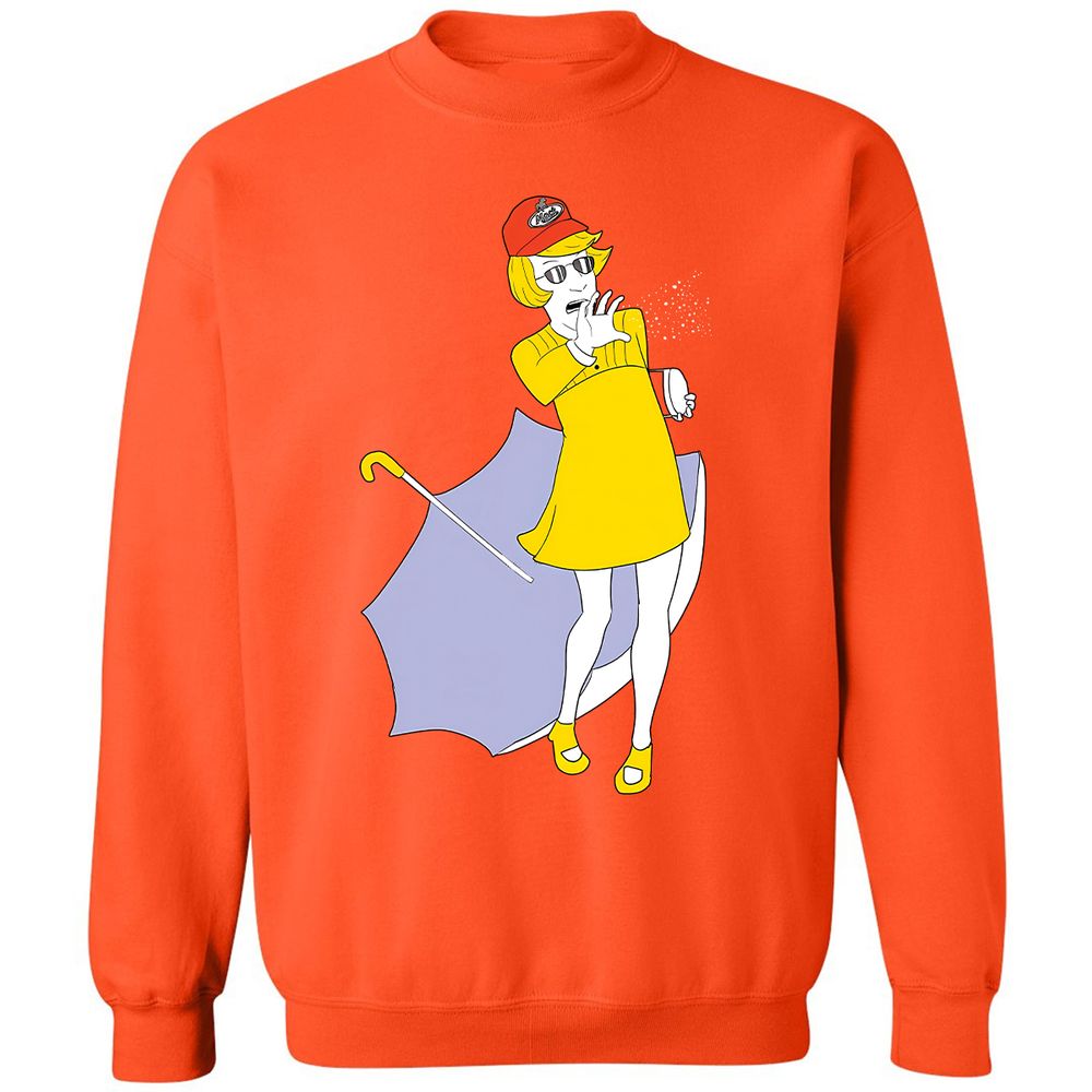 Classic Unisex Sweatshirt - 85J55EAZ - Orange - 10